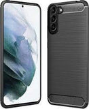 Husa Carbon Samsung S21 FE, Negru