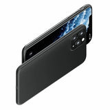 Husa silicon, 3mk, iPhone 11 Pro, Negru Mat