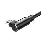 Cablu Baseus, Micro USB, 1m 2A, Negru