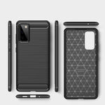 Husa Carbon, Samsung Galaxy S20 FE, Negru