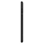 Husa Silicon Antisoc, Spigen, Samsung Galaxy A12, Negru
