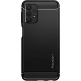 Husa Antisoc, Spigen, Rugged Armor, Samsung Galaxy A32 5G, Negru