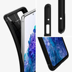 Husa Antisoc, Spigen, Samsung Galaxy S20 FE, Negru