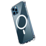 Husa Magentica, iPhone 12 Pro Max, Transparent