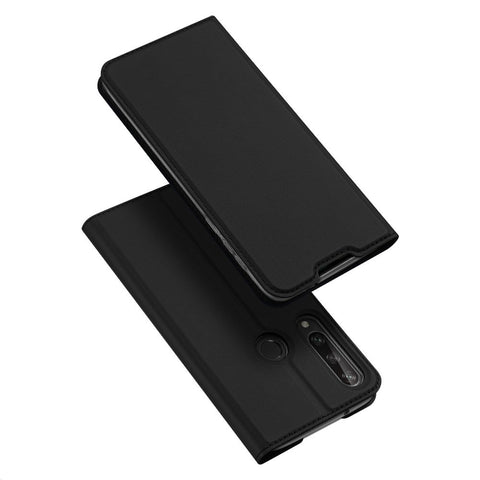 Husa Tip Carte, Dux Ducis, Huawei Y6P, Negru