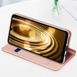 Husa Tip Carte, Dux Ducis, Huawei Y6P, Roz