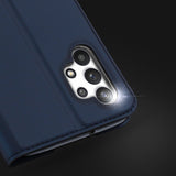 Husa Tip Carte, Dux Ducis, Samsung Galaxy A32 (4G), Albastru Inchis