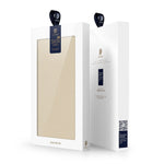 Husa Tip Carte, Duc Ducis, Samsung Galaxy A71 5G, Auriu