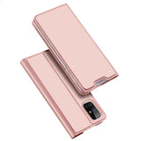 Husa Tip Carte, DUX DUCIS Skin Pro, Samsung Galaxy M31S, Roz