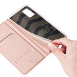 Husa Tip Carte, DUX DUCIS Skin Pro, Samsung Galaxy M31S, Roz