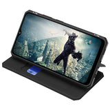 Husa Tip Carte, Dux Ducis, Samsung Galaxy A02S, Negru