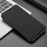 Husa Tip Carte, Dux Ducis, Samsung Galaxy A12, Negru