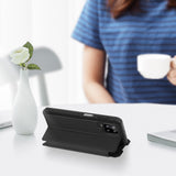 Husa Tip Carte, Dux Ducis, Samsung Galaxy A12, Negru