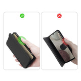 Husa Tip Carte, Dux Ducis, Samsung Galaxy A12, Negru