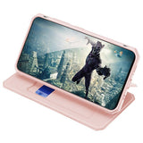 Husa Tip Carte, Dux Ducis, Samsung Galaxy A21S, Roz