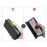 Husa Tip Carte, Dux Ducis, Samsung Galaxy A41, Negru