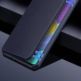 Husa Tip Carte, Dux Ducis, Samsung Galaxy A51, Albastru Inchis