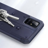 Husa Tip Carte, Dux Ducis, Samsung Galaxy A51, Albastru Inchis