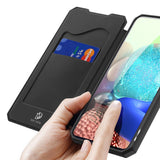 Husa Tip Carte, Dux Ducis, Samsung Galaxy A71 5G, Negru