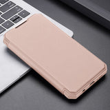 Husa Tip Carte, Dux Ducis, Samsung Galaxy A71 5G, Roz