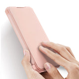 Husa Tip Carte, Dux Ducis, Samsung Galaxy S20 FE 5G, Roz