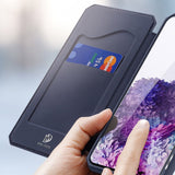 Husa Tip Carte, Dux Ducis, Samsung Galaxy S20 Plus, Negru