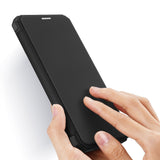 Husa Tip Carte, Dux Ducis, iPhone 12 Pro Max, Negru