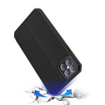 Husa Tip Carte, Dux Ducis, iPhone 12 Pro Max, Negru