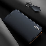 Husa Tip Carte din Piele, Dux Ducis, Samsung Galaxy S10 Plus, Albastru Inchis