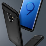 Husa Antisoc, Spigen, Samsung Galaxy S9, Negru