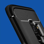Husa Antisoc, Spigen, Samsung Galaxy S9, Negru