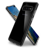 Husa Antisoc Ultra Hybrid, Spigen, Samsung Galaxy S10 Plus, Transparent