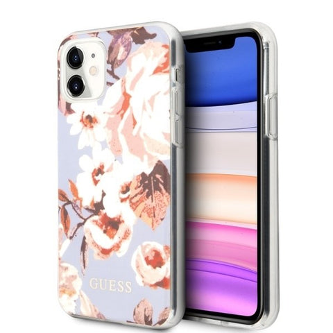 Husa Guess Originala, iPhone 11, Print de Flori