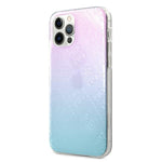 Husa Originala Guess, iPhone 12/ 12 Pro, Roz- Albastru