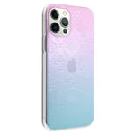 Husa Originala Guess, iPhone 12/ 12 Pro, Roz- Albastru