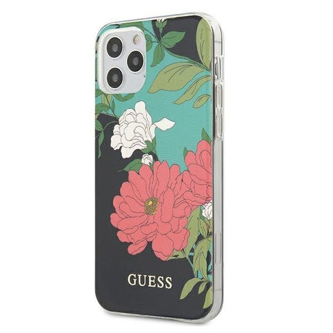 Husa Originala Guess, iPhone 12/12 Pro, Print de Flori