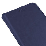 Husa din piele TelForceOne Smart Pro tip carte pentru Huawei P Smart Pro, Albastra