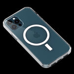 Husa Magnetica, Joyroom, Compatibil cu Incarcare Wireless, iPhone 12/12 Pro, Transparenta