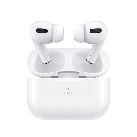 Casti Wireless, Joyroom PRO TWS, cu anulare activa a zgomotului, Alb