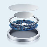 Incarcator Wireless, Joyroom, 15W pentru iPhone, Alb