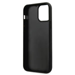 Husa Karl Lagerfeld Ikonik, Original, iPhone 12/12 Pro, Negru cu pisica