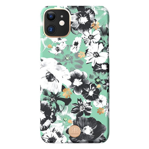 Husa decorată cu cristale Swarovski originale iPhone 11, Multicolor