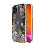 Husa decorată cu cristale Swarovski originale iPhone 12 Pro Max, Roz