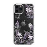 Husa decorată cu cristale Swarovski originale iPhone 12 Pro, Mov