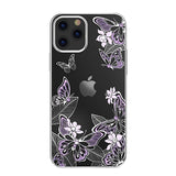 Husa decorată cu cristale Swarovski originale iPhone 12 Pro, Mov