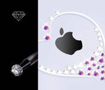 Husa Silicon cu pietre de cristal Swarovski, iPhone 11