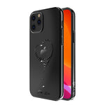 Husa decorată cu cristale Swarovski originale iPhone 12 Pro, Negru
