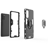 Husa Cu Inel, Samsung Galaxy S20 FE, Negru