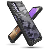 Husa Antisoc, Ringke Fusion X, Samsung Galaxy A32 5G, Camo Negru