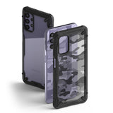 Husa Antisoc, Ringke Fusion X, Samsung Galaxy A32 5G, Camo Negru